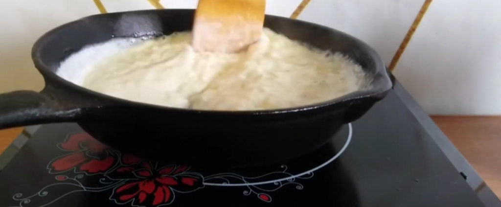 Приготовление хакасского блюда потхы